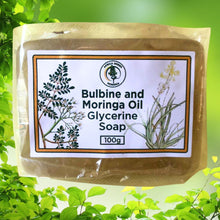 Load image into Gallery viewer, Moringa & Bulbine Glycerine Soap