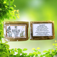 Load image into Gallery viewer, Moringa & Bulbine Glycerine Soap