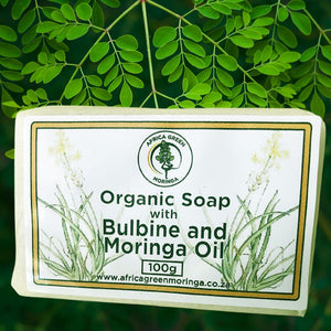 Bulbinella and Moringa Soap 100g