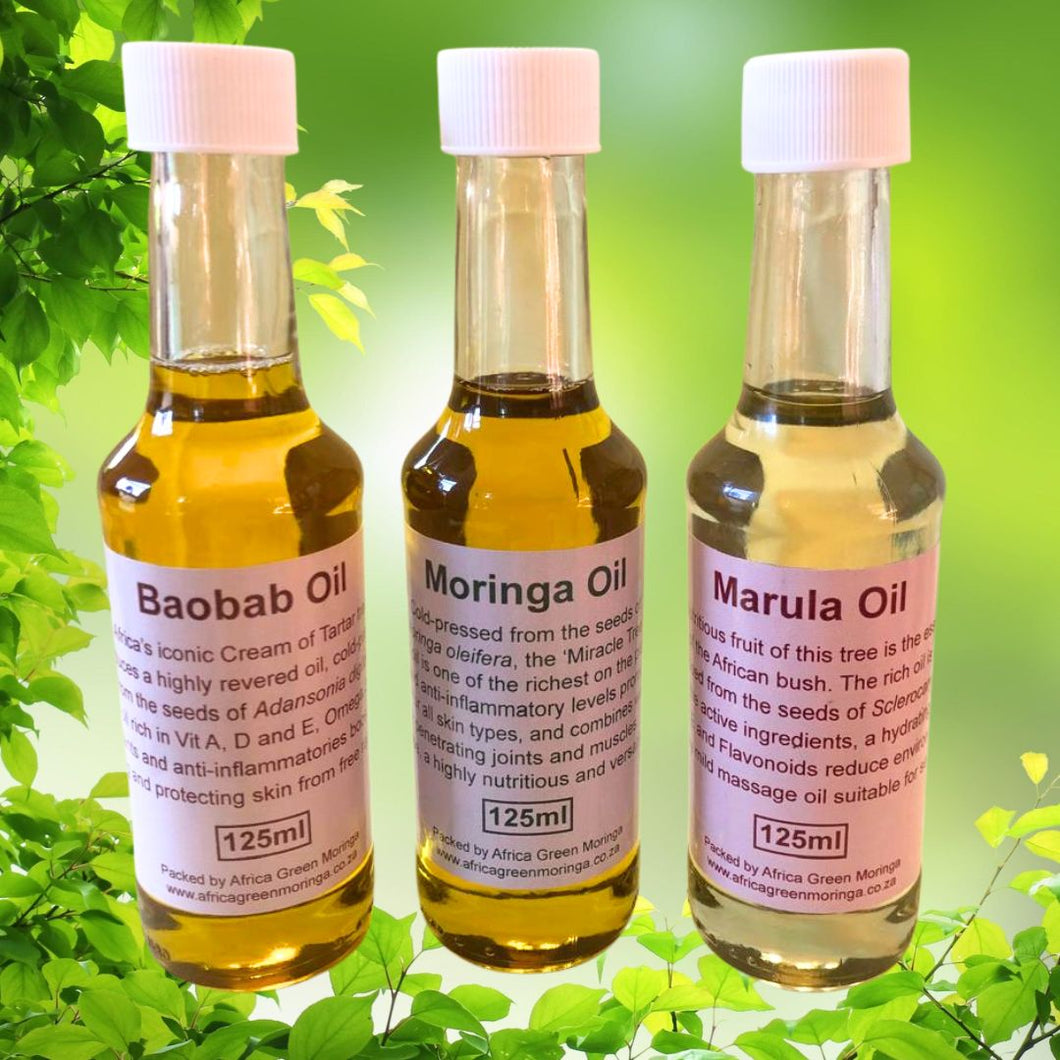 The Exotic African Trio - Moringa, Marula and Baobab
