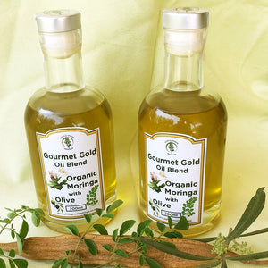 Gourmet Gold Olive & Moringa Oil Blend 200ml